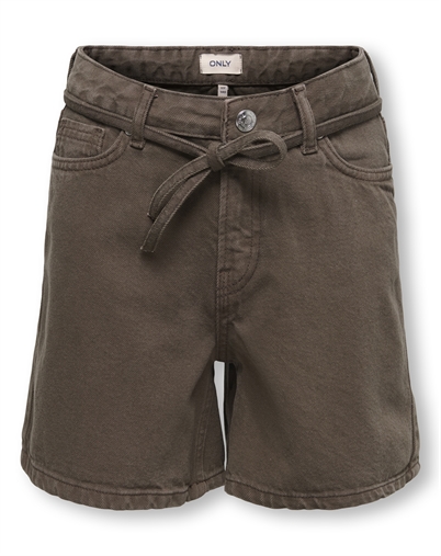 Kids Only - KOGGianna Belted Shorts - Chocolate Brown